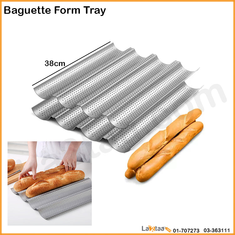 Baguette Form Tray