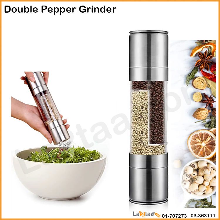Double Pepper Grinder