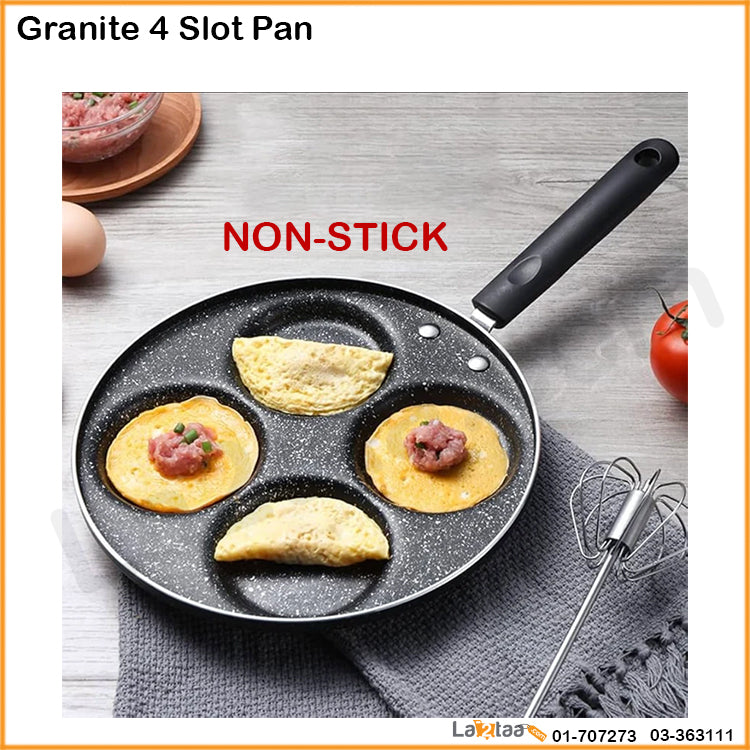 Granite 4 Slots Pan