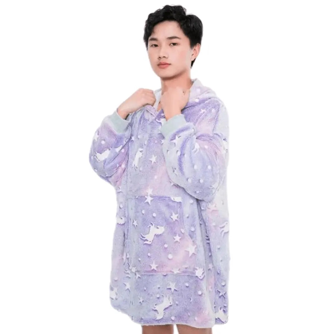 Glowing Wearable Blanket