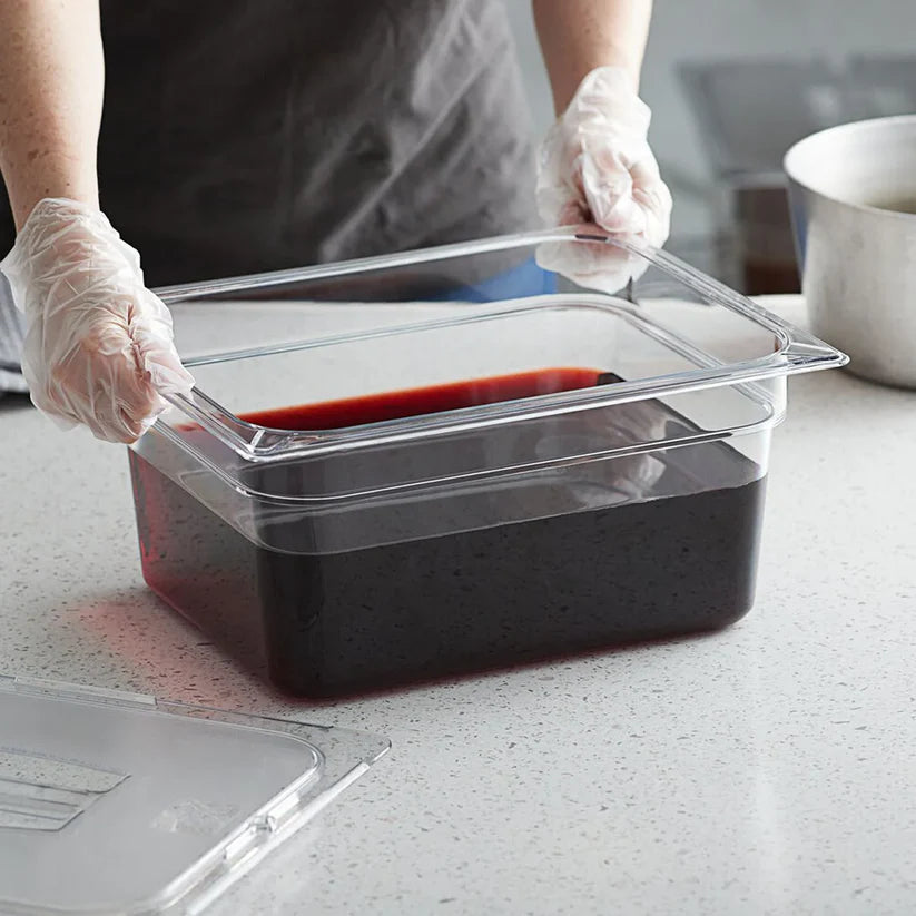 Polycarbonate Gastronome 1/2 With Lid