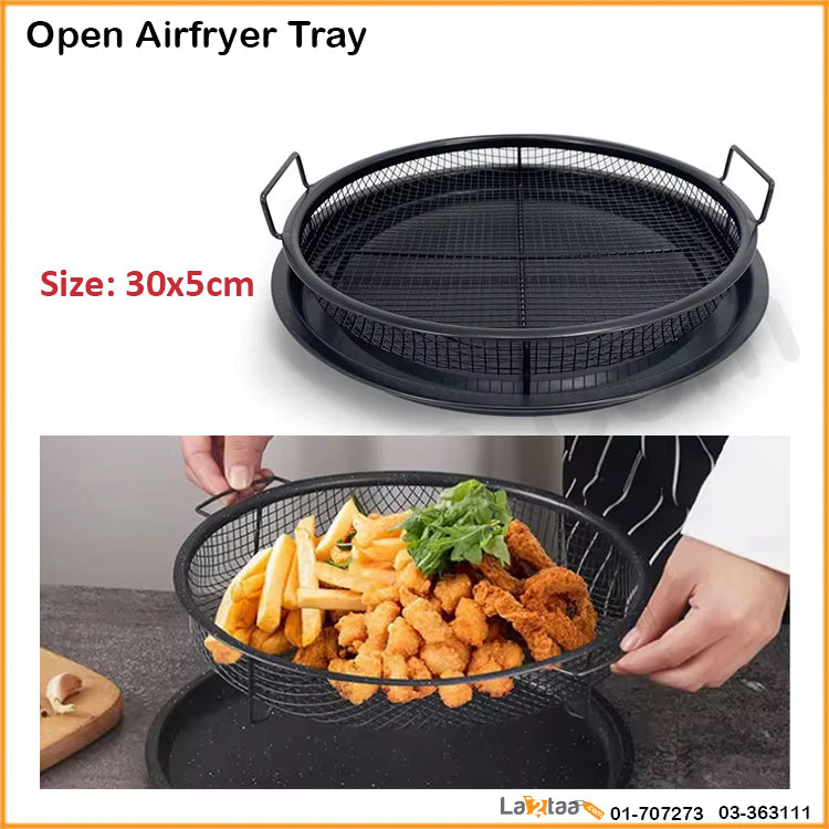 Open Airfryer Tray