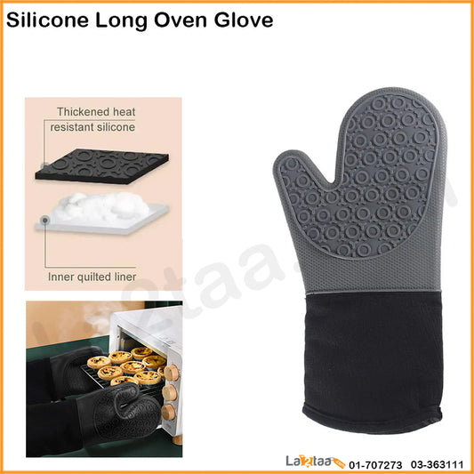 Silicone Long Oven Glove