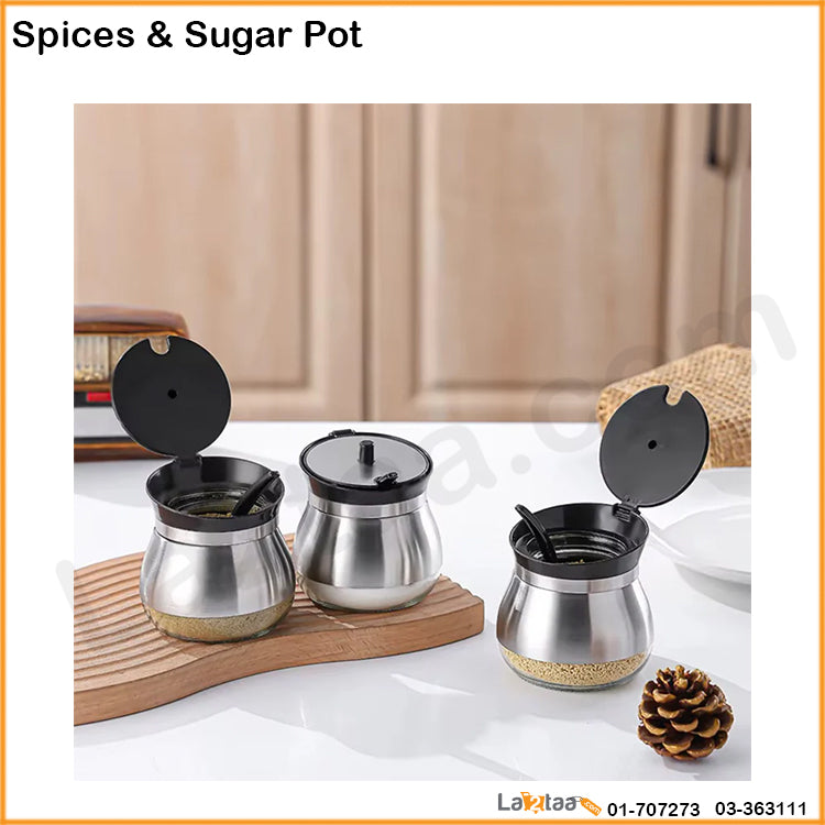 Spices and Sugar Pot