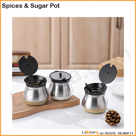 Spices and Sugar Pot