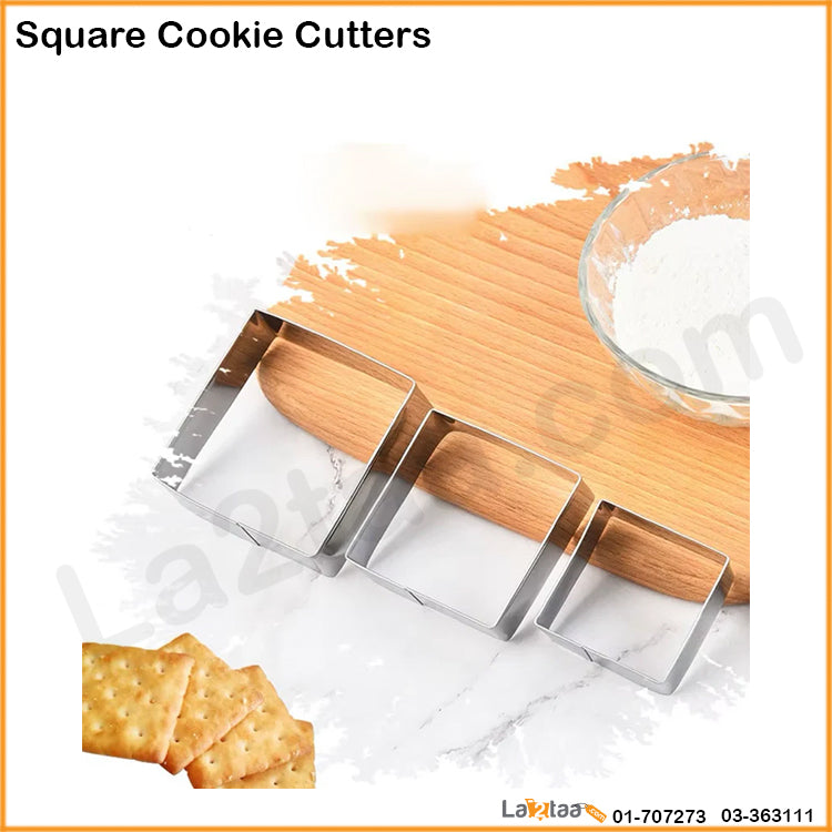 Squared Dough Cutting Set
