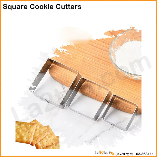 Squared Dough Cutting Set