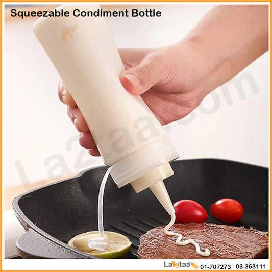 Squeezable Condiment Bottle