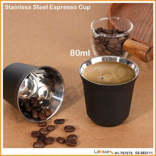 Stainless Steel Espresso Cup