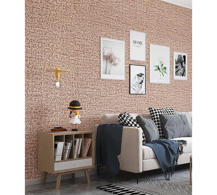 3D Linen Wall Sticker