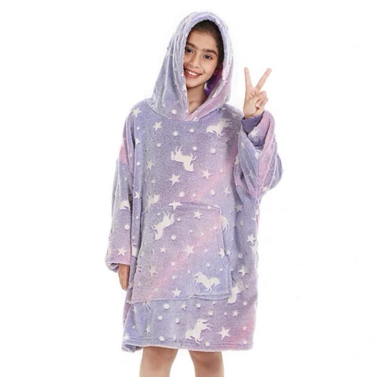 Glowing Wearable Blanket