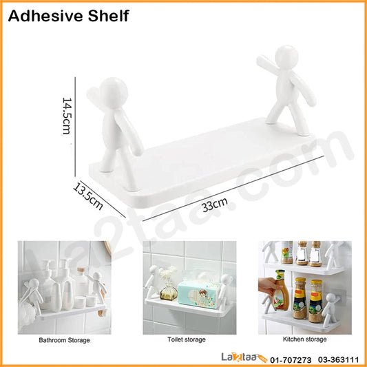 Adhesive Shelf