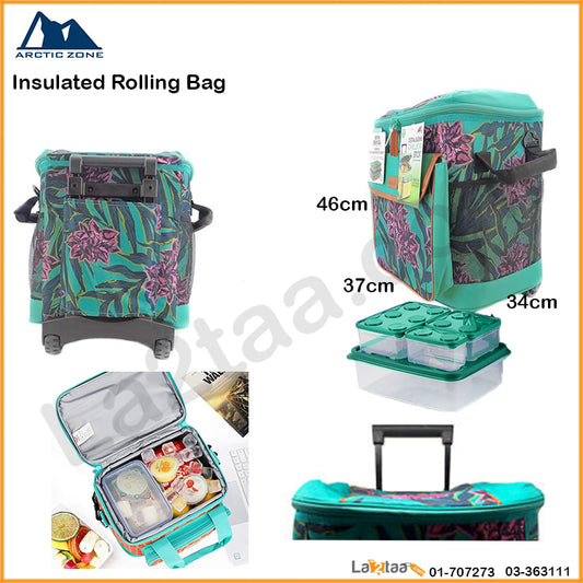 ARCTIC ZONE-Insulated Rolling Bag