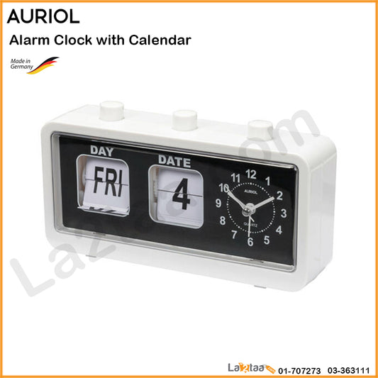 Auriol - Alarm Clock With Calendar