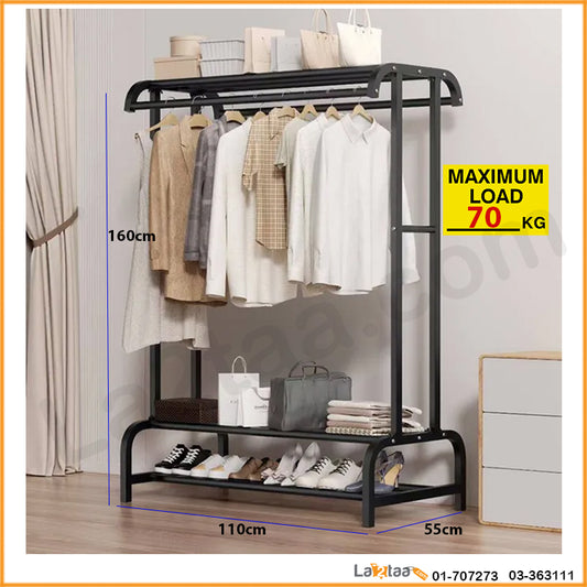 Clothes And Shoe Rack
