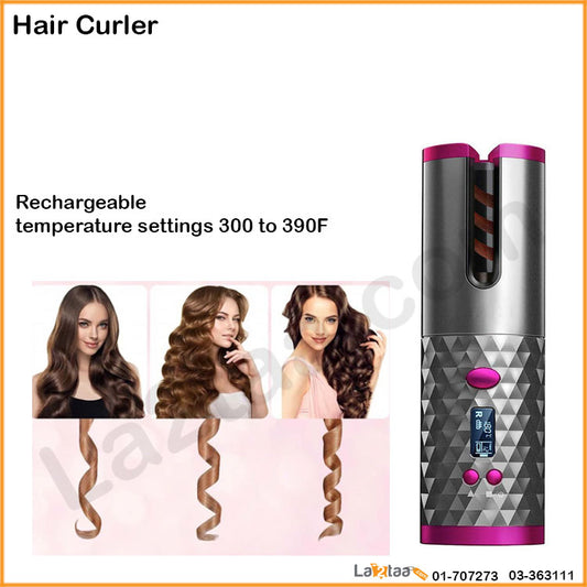 Cordless Hair Curler