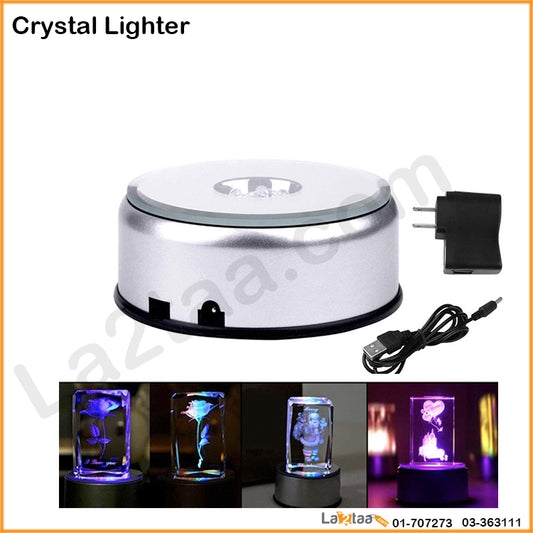 Crystal Lighter Stand