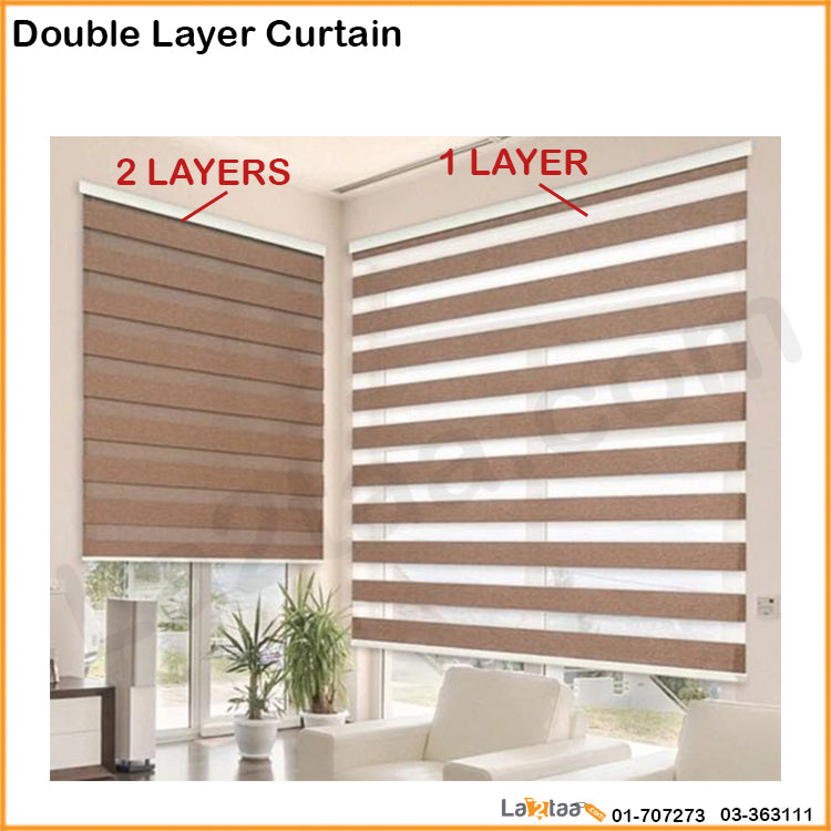 Double Layer Curtain