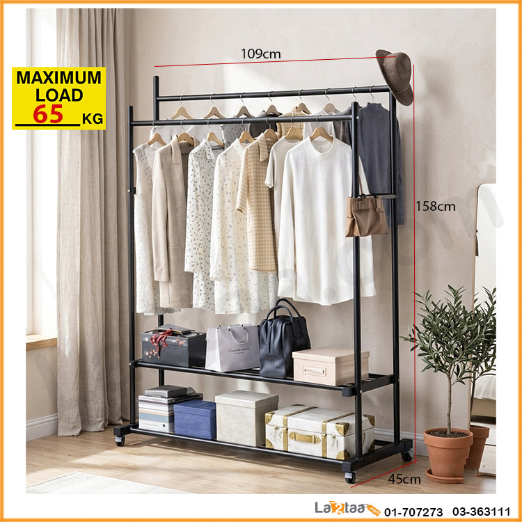 Double Pole Rack