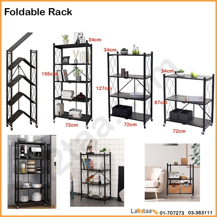 Folding Metal shelves