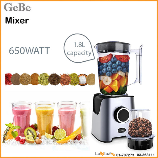 GEBE 2 in 1 Blender