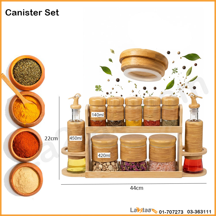 Canister Set-11 Pieces