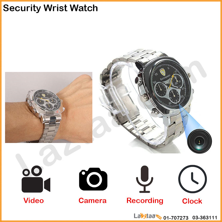 Security Wrist Watch