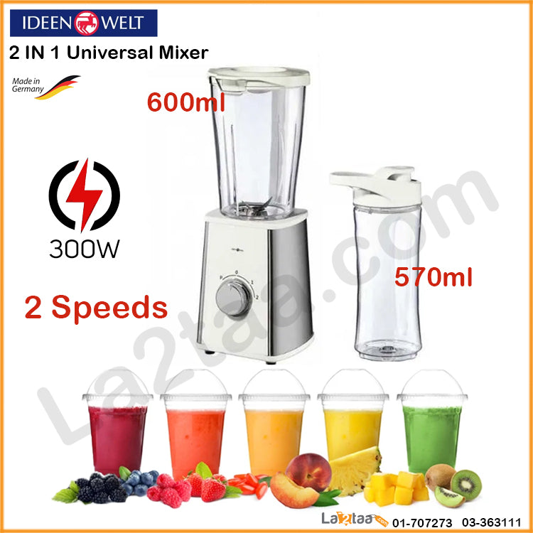 IDEEN WELT - 2 IN 1  Universal Mixer