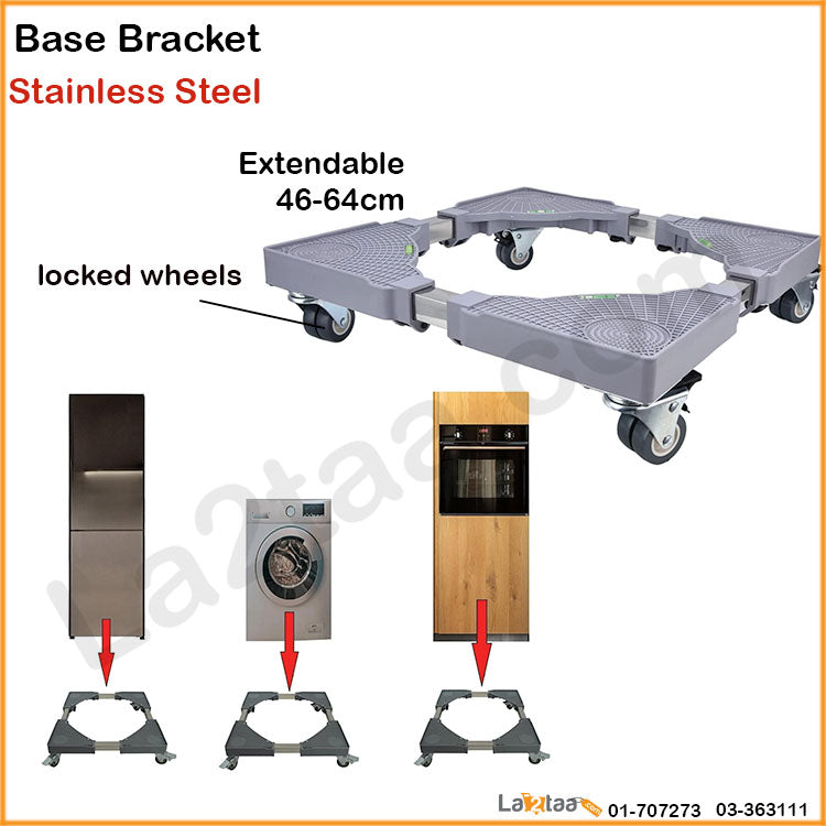 Multifunctional Base Bracket with Wheels