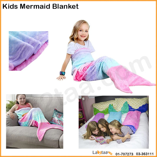 Kids Mermaid Blanket