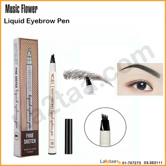 Music Flower-Liquid Eyebrow Pen