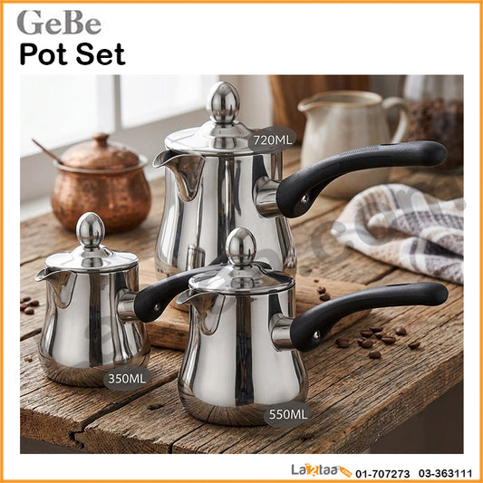 GEBE-Coffee Pot Set
