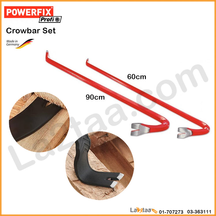 Powerfix-Crowbar Set