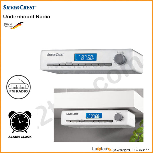 Silver crest - undermount Radio