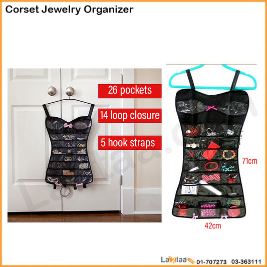 Corset Jewelry Organizer