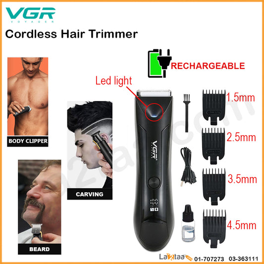 VGR- Cordless Hair Trimmer