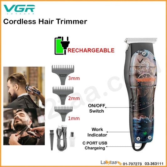 VGR - Cordless Hair Trimmer