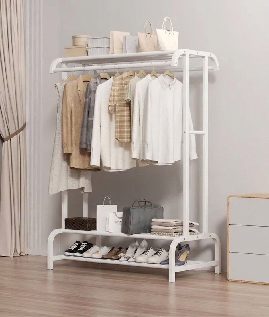 Clothes And Shoe Rack