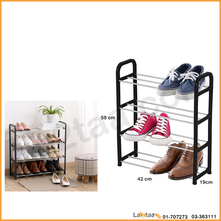 4 Tiers Shoes Rack