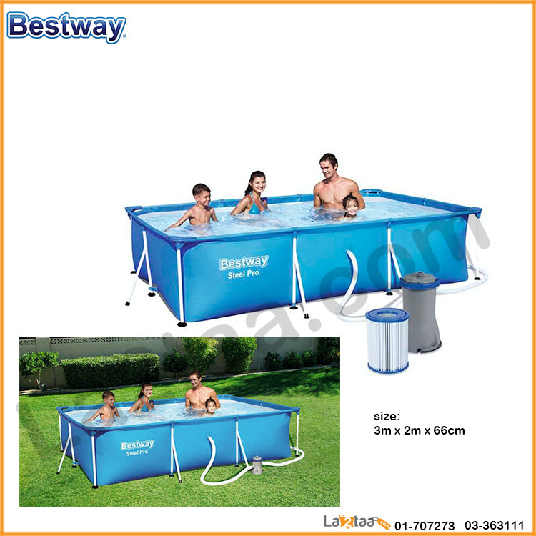 Bestway Pool Blue 300x200