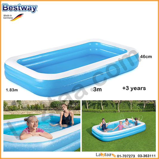 Bestway - Rectangular Inflatable Pool