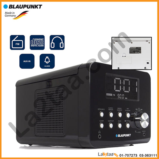 Blaupunkt- CD-Uhrenradio CDR 10 BK