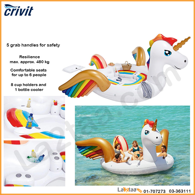 CRIVIT -XXL inflatable unicorn