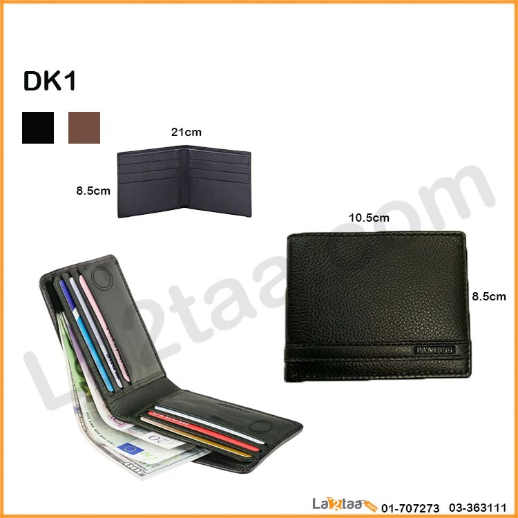 DK1 Men's Leather  Wallet