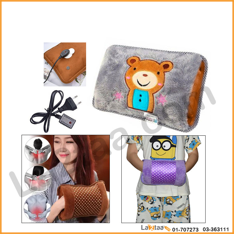 ELECTRIC HOT WATER BOTTLE AND HAND WARMER BAG