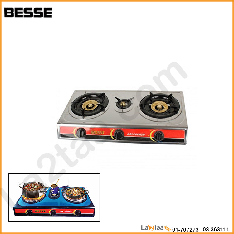 Besse - 3 Burners Gas