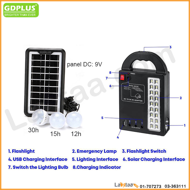 GDplus-Solar Lighting System