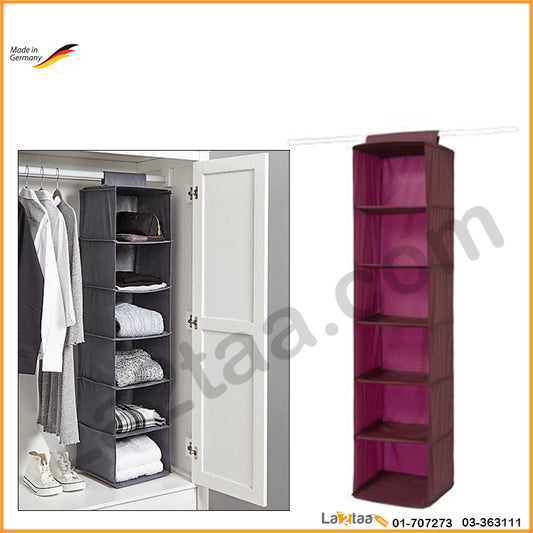 hanging organizer 6 compartments