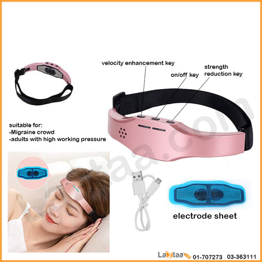 Electric Sleep Aid Head Massager Monitor