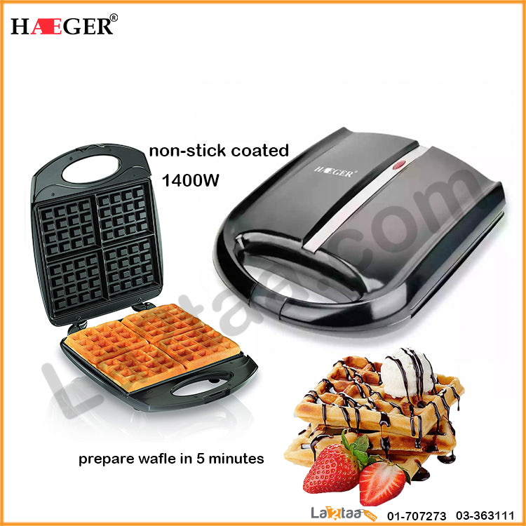 Haeger - Waffle Maker